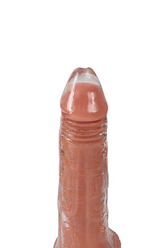 Увеличивающая, прозрачная  насадка с дополнительной стимуляцией Kanikule SK103 (17 см)