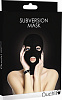 Чёрная маска с прорезями для глаз и рта Shots Media BV Subversion Mask OU034BLK