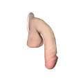 Сувенирный фаллос телесного цвета на присоске LOVETOY (А-Полимер) 03 921403 (17 см)