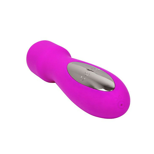 Вибромассажёр лилового цвета с увеличенной головкой Baile Dempsey BI-014312 (14 см)