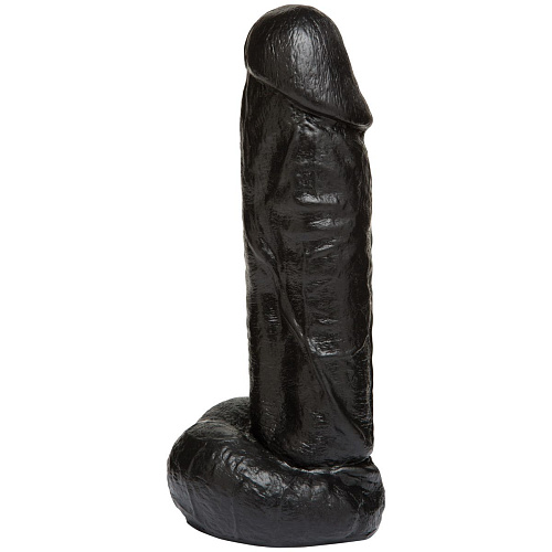Чёрная насадка-фаллоимитатор Doc Johnson Kong 1016-20-BX (20,8 см)
