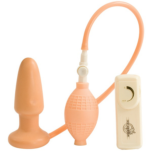 Надувная телесная пробка Doc Johnson EXPANDO BUTT PLUG 1181-00-BX (10,5 см)