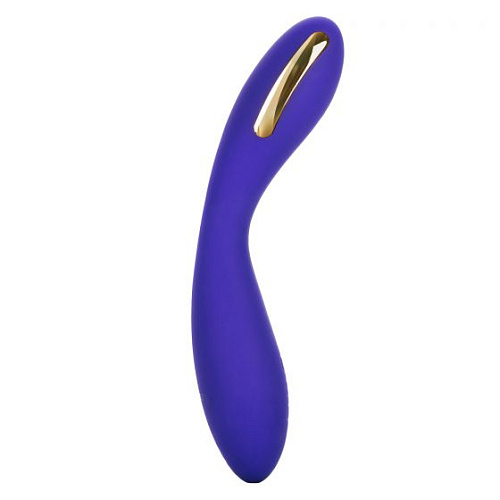 Фиолетовый вибратор с электростимуляцией California Exotic Novelties Intimate E-Stimulator Wand SE-0630-15-3 (21,5 см)