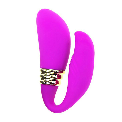 Лиловый вибратор для пар Baile Favor BI-014136