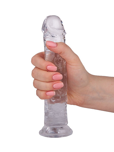 Прозрачный фаллоимитатор Lola toys Asteroid 7080-01lola (20 см)