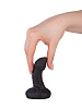 Чёрный плаг-массажёр для простаты LOVETOY (А-Полимер) 429200 (7,2 см)