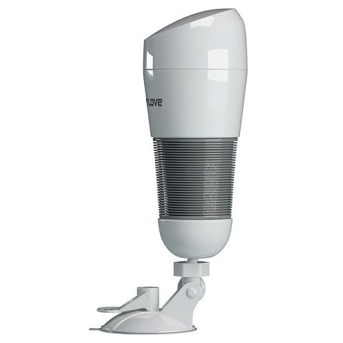 Мега-мастурбатор вагина белого цвета без вибрации Baile Hedy BM-00900T49N