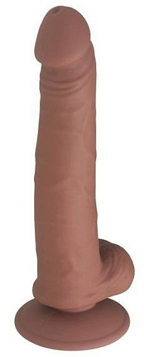 Коричневый фаллоимитатор Howells SEDUCER Perfect Peter 170302Brown (20 см)