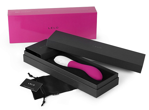 Вибромассажёр ярко-розового цвета Lelo Mona 2 Cerise LEL7602 (20 см)