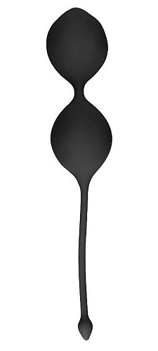 Чёрные вагинальные шарики Lovetoy Iwhizz Luna 1022 black