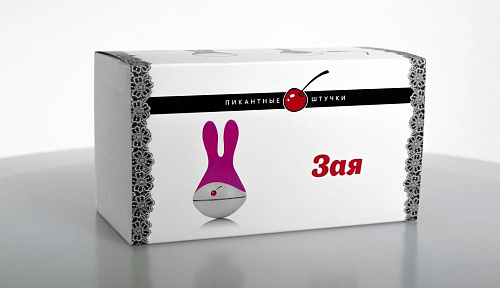 Розовый клиторальный вибратор Пикантные штучки «Зая» DP2002P