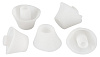 Набор из 5 белых сменных насадок Womanizer 0582174 (для Womanizer)