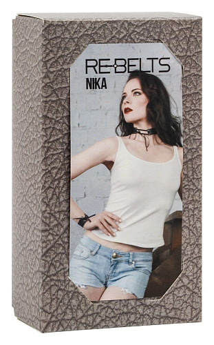 Браслет со шнуровкой Nika Black Rebelts 7725rebelts