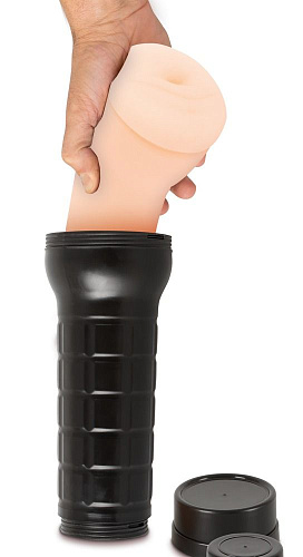 Телесный мастурбатор-вагина в колбе Orion 05345600000