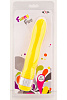 Жёлтый водонепроницаемый вибратор Sexus 931006-8 (21,5 см)
