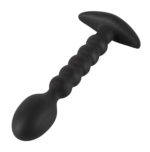 Маленький чёрный анальный фаллоимитатор Orion 0513148 (12,5 см)