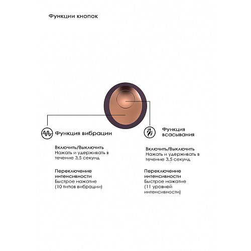 Фиолетовый клиторальный вакуум-волновой массажёр Irresistible Invincible IRR003PUR