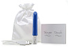 Синий перезаряжаемый вибратор We-vibe Tango Blue USB rechargeable WV011-14USB (9 см)
