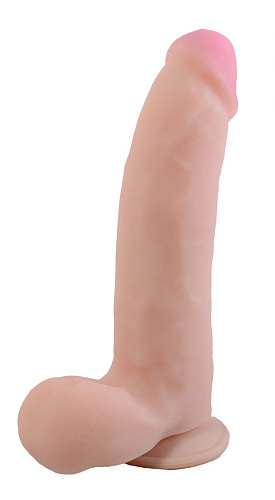 Телесный фаллоимитатор на присоске LOVETOY (А-Полимер) ANDROID Collection-IV 552903 (20 см)
