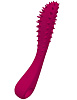 Малиновый вибратор с шипиками Iyiqu Temptation Wand IYQ-YJF-03 (22 см)