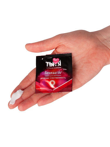 Возбуждающий крем для женщин в одноразовой упаковке Биоритм Sextaz-W LB-70021t