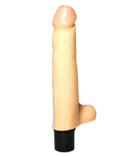 Вибромассажёр-реалистик в коробке телесного цвета Сумерки богов №6 202-06 BX SB (17,5 см)