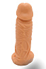 Фаллоимитатор телесного цвета на трусиках с плагом LOVETOY (А-Полимер) Конг 285503 (20,5 см)