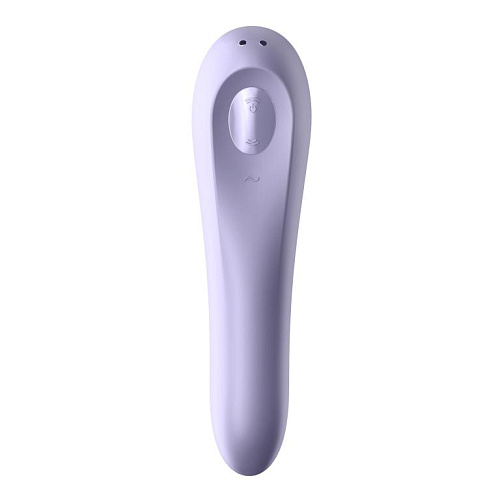 Сиреневый вакуум-волновой вибромассажёр Satisfyer Dual Pleasure J2018-101-2