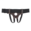 Трусики для страпона коричневого цвета БДСМ арсенал 52015ars