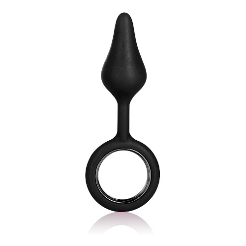 Чёрная анальная пробка California Exotic Novelties Booty Call Booty Tickler SE-0394-10-2 (9,5 см)