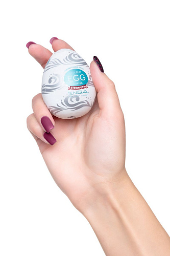 Мастурбатор-яйцо молочного цвета Tenga SURFER EGG-012