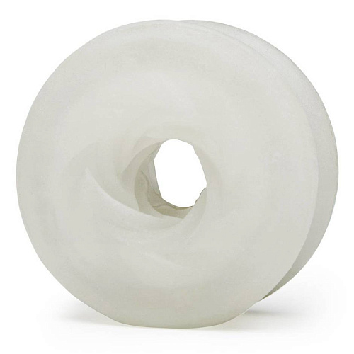 Прозрачный мастурбатор со спиралевидным рельефом BlowYo Extreme Wave Textured Blowjob Stroker 69248