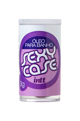 Масло для ванны и массажа с приятным ароматом INTT SEXY CASE  BLB04 (2 капсулы × 3 гр)