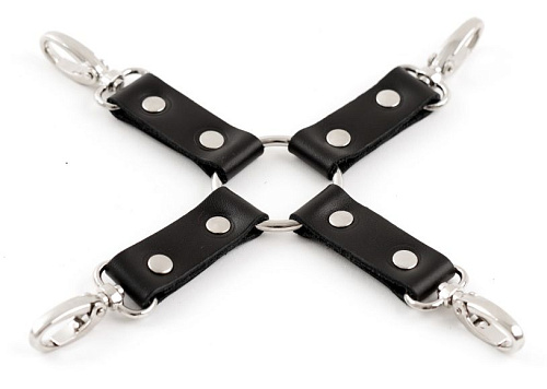 Чёрная крестовина с карабинами БДСМ арсенал Ladys Arsenal 68010ars