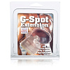 Прозрачная насадка на пенис для G-стимуляции партнёрши California Exotic Novelties G-SPOT EXTENSION SE-1608-00-2