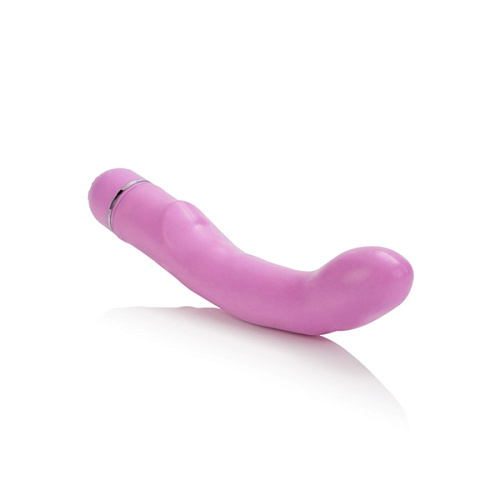 Розовый гнущийся вибратор California Exotic Novelties First Timе Flexi Glider SE-0004-27-2 (20 см)