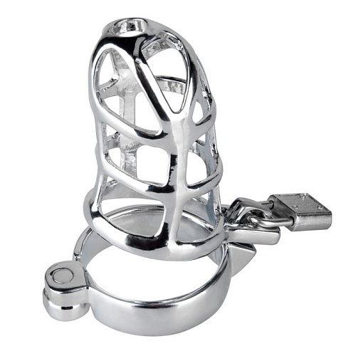 Мужской пояс верности из металлической решетки Erotic Fantasy EF-CB3000A