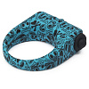 Бирюзовое эрекционное виброкольцо на пенис Tokidoki SILICONE LOVE RING E27709