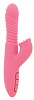 Розовый вибратор с нагревом Dream Toys HEATING THRUSTER 21570 (24 см)