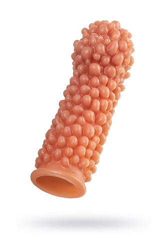 Телесная насадка с мягкими пузырьками KOKOS PS.005-L (16,5 см)