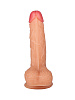 Телесный фаллоимитатор на присоске Lola toys Brave 6004-01lola (17,5 см)