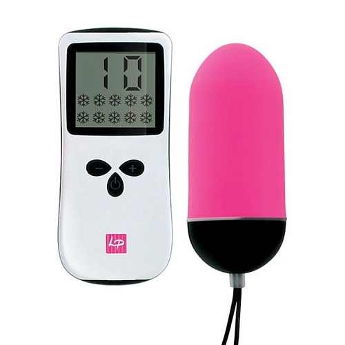 Розовое виброяйцо LoversPremium Vibrating Egg Pink E22011 (8 см)