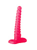 Спиралевидный гелевый плаг розового цвета LOVETOY (А-Полимер) 435300 (15 см)