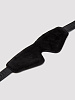 Чёрная плотная маска на глаза Fifty Shades of Grey Bound to You Faux Leather Blindfold FS-80132