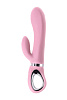 Нежно-розовый вибратор с клиторальным стимулятором JOS JOLY LIMITED EDITION 783024 (19,6 см)