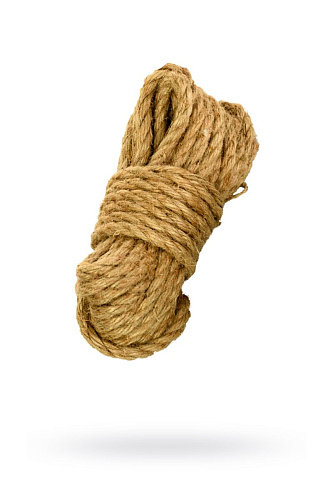 Джутовая веревка для бондажа - 10 м. ToyFa 704017