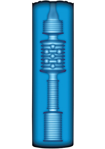 Голубой мастурбатор Zolo Back Door Cup XGZO5000