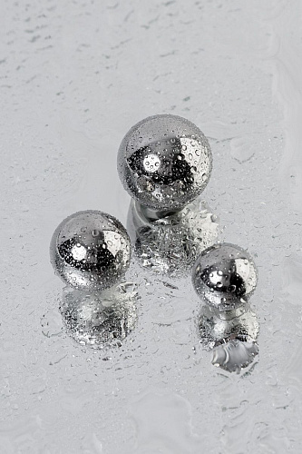 Набор металлических вагинальных шариков ToyFa 715012