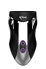 Чёрный вибромастурбатор Tonga NO.29 RECHARGEABLE PENIS HEAD VIBE 530029