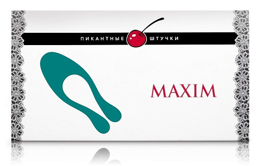 Тёмно-зелёный многофункциональный массажер Пикантные штучки Maxim DP7503GG